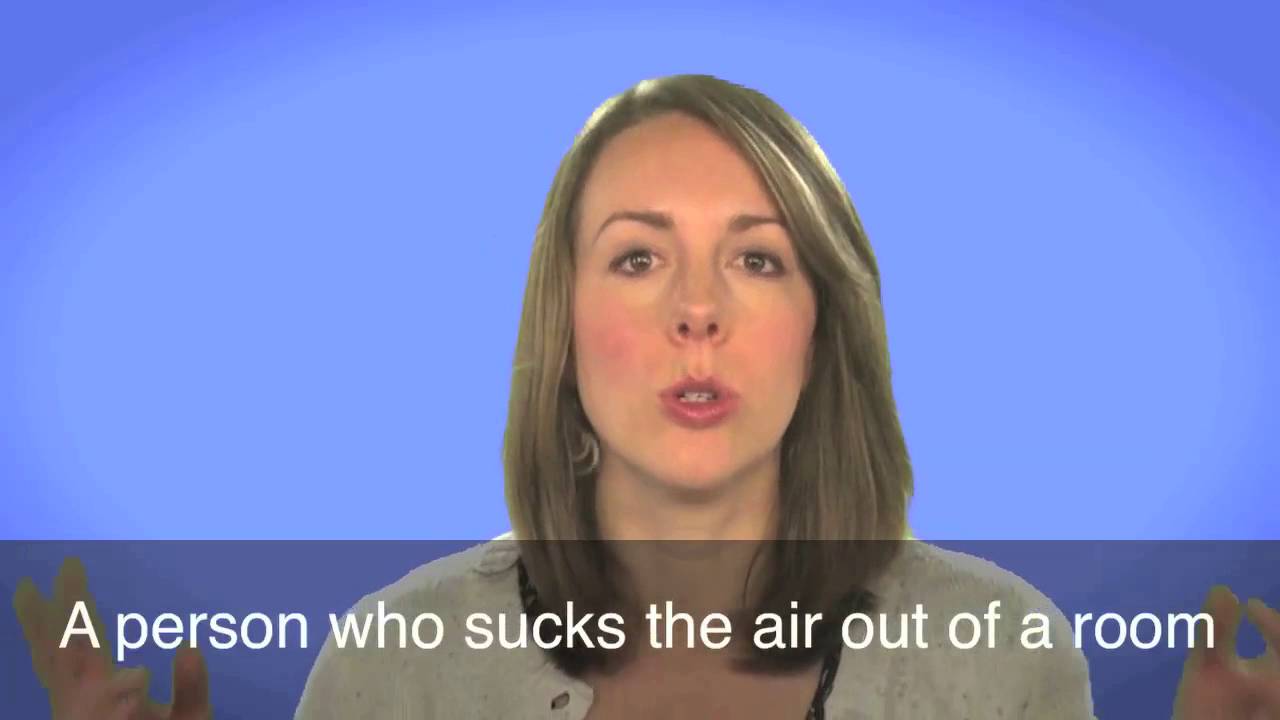 English in a Minute: Suck the Air out of the Room