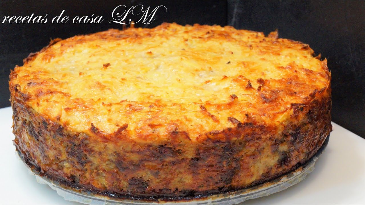 PASTEL DE CARNE TAN FÁCIL Y RICO QUE TE SORPRENDERÁS