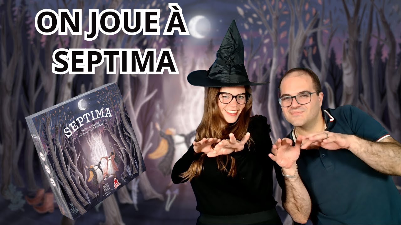 { Règles Et Partie } ON JOUE À SEPTIMA  | Jeu De Société | Super meeple