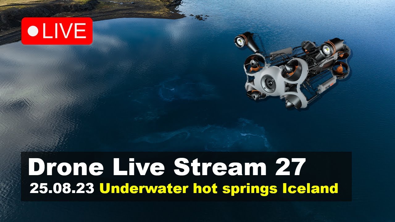 LIVE 25.08.23  Exploring Kleifarvatn hot springs in Iceland!  Part 1/2