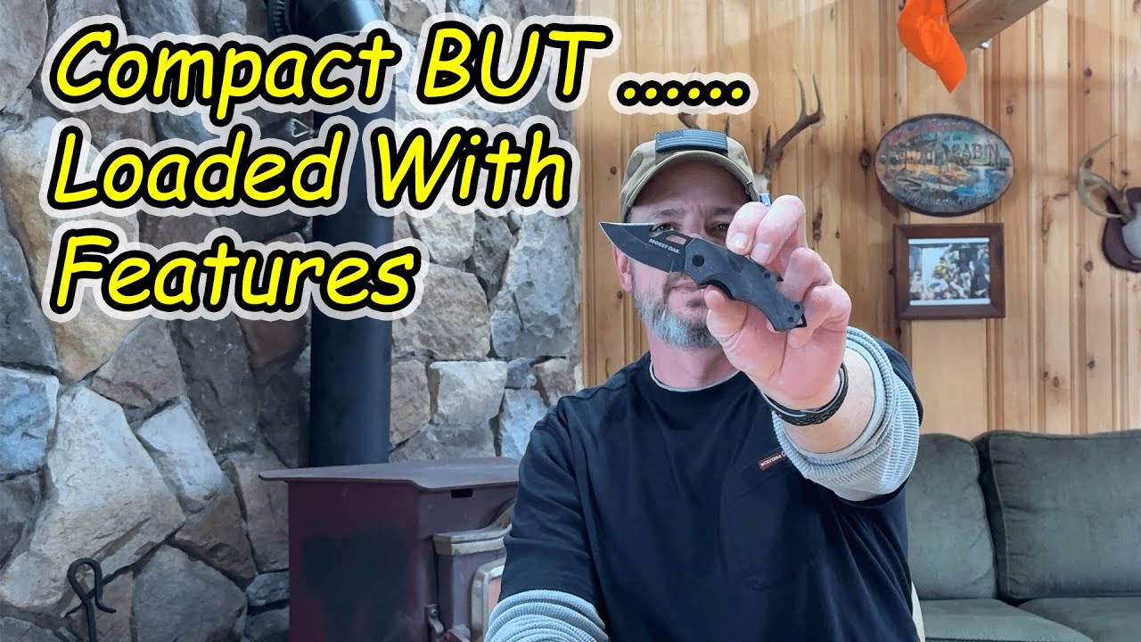 Миниатюрный складной карманный нож Mossy Oak
