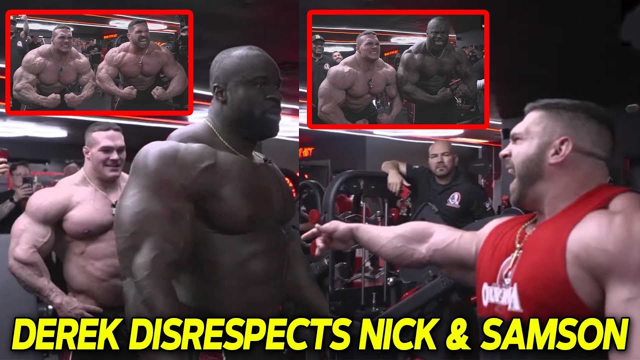 Derek Lunsford DISRESPECTS Nick Walker & Samson Dauda BEHIND THEIR BACK - Didn't Know Mic Was Live!