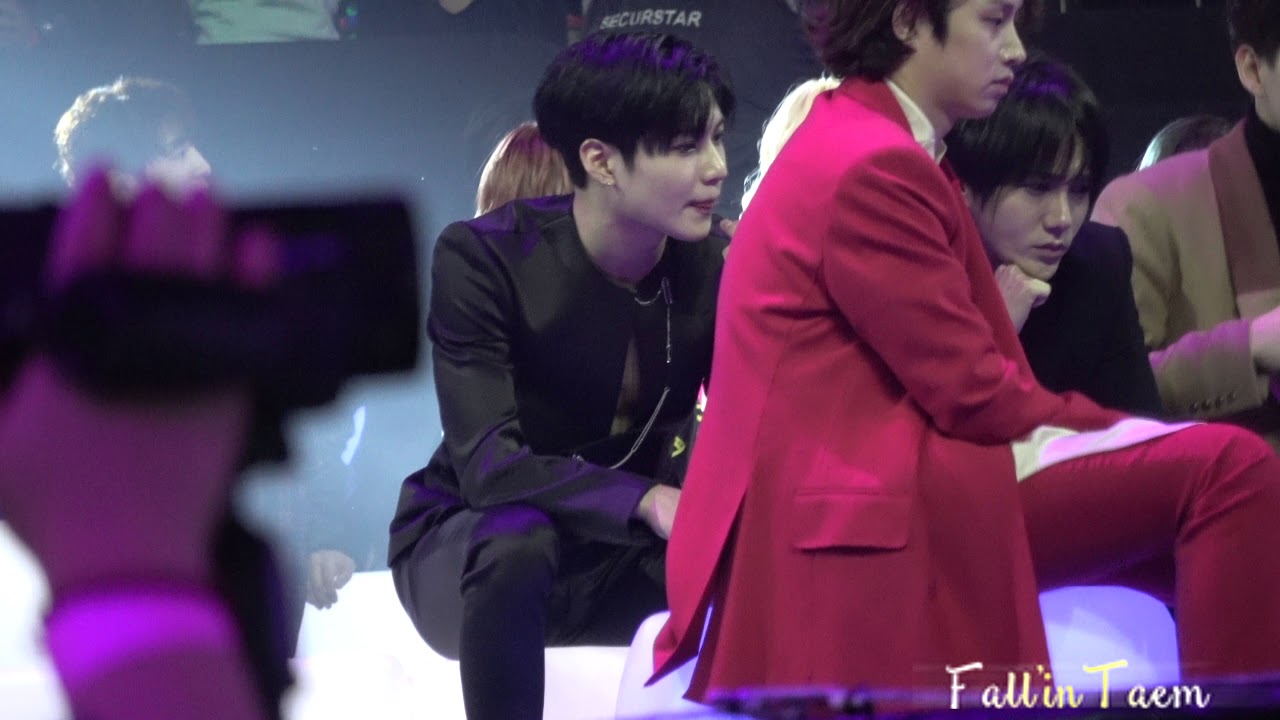 [Fall'in Taem]171201 MAMA 05 TAEMIN 대기석