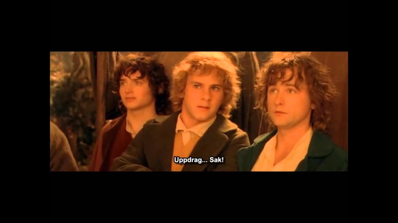 Lord of the rings where are we going