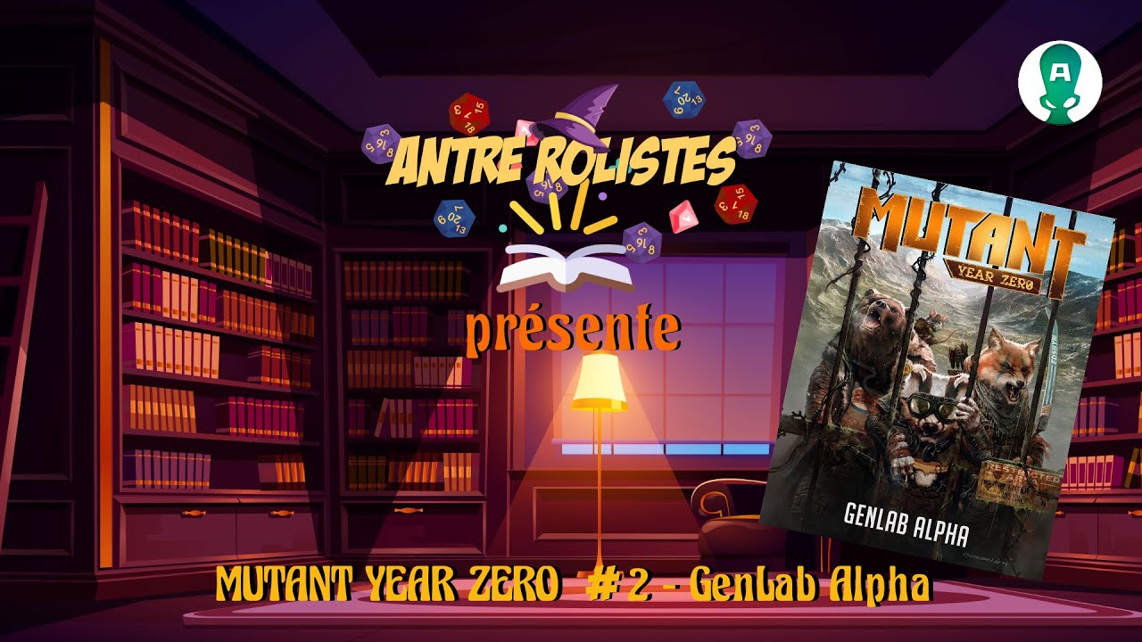 MUTANT YEAR ZERO - GENLAB ALPHA - Pr&eacute;sentation du livre