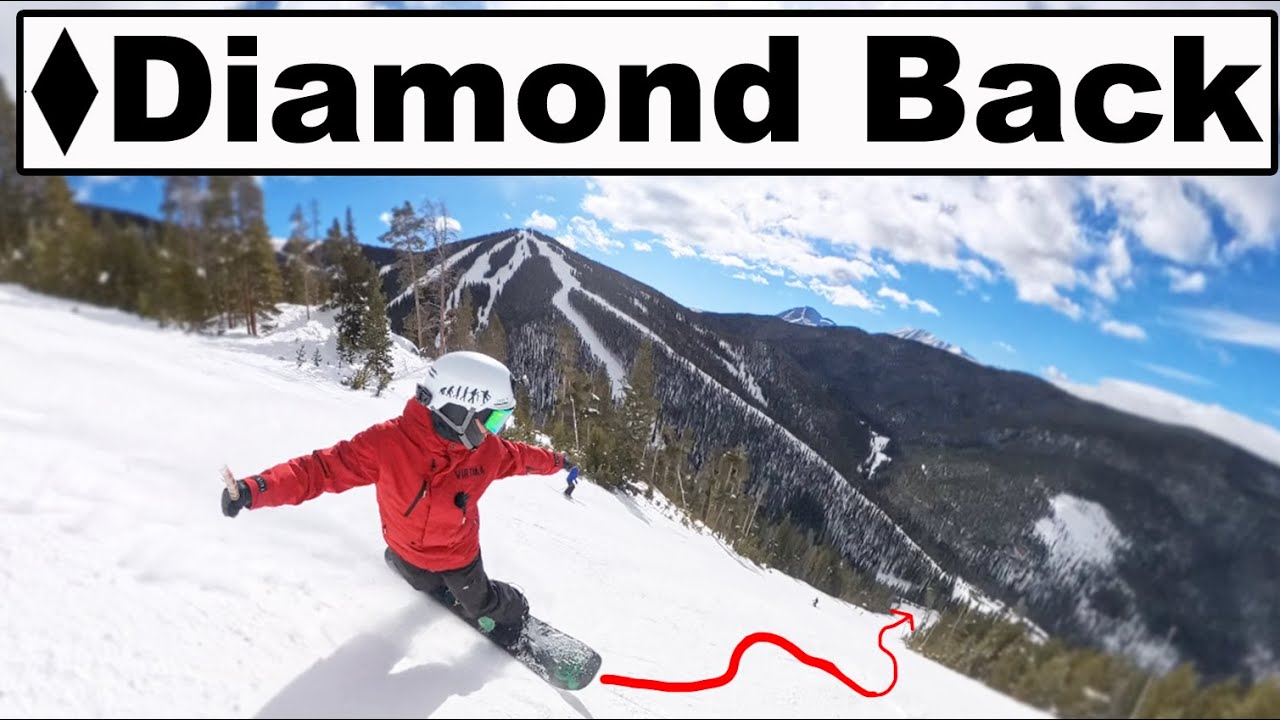 Diamond Back Black Diamond Run at Keystone Resort