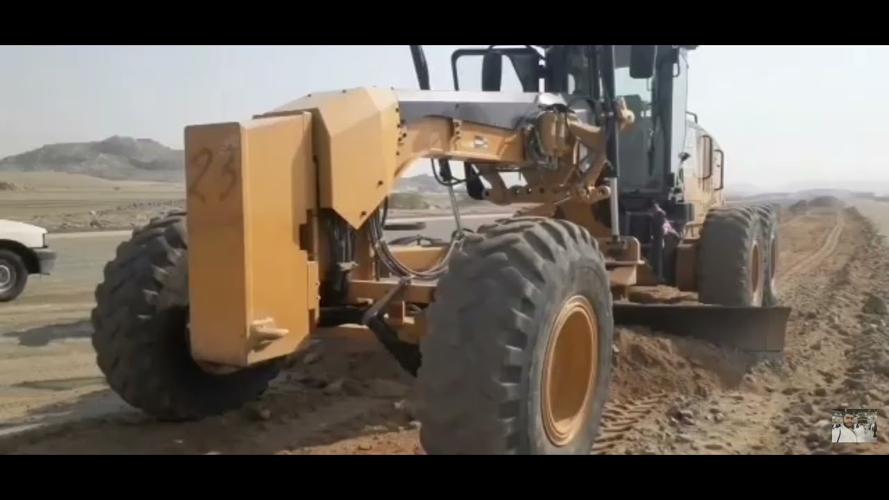 CaT14L A NEW GRADER 6X6 IN SAUDI ARABIA 🇸🇦