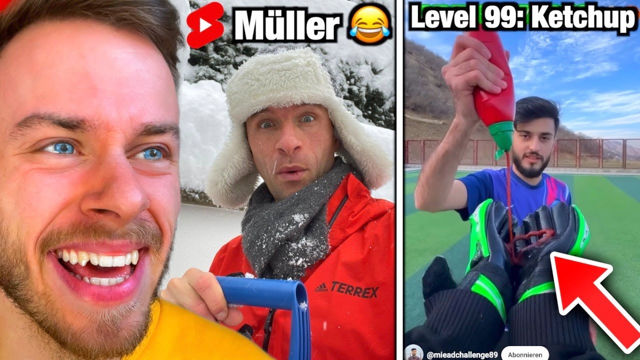 Fabiano guckt Fußball Shorts 3.0! 😂 (*Lachkick*)