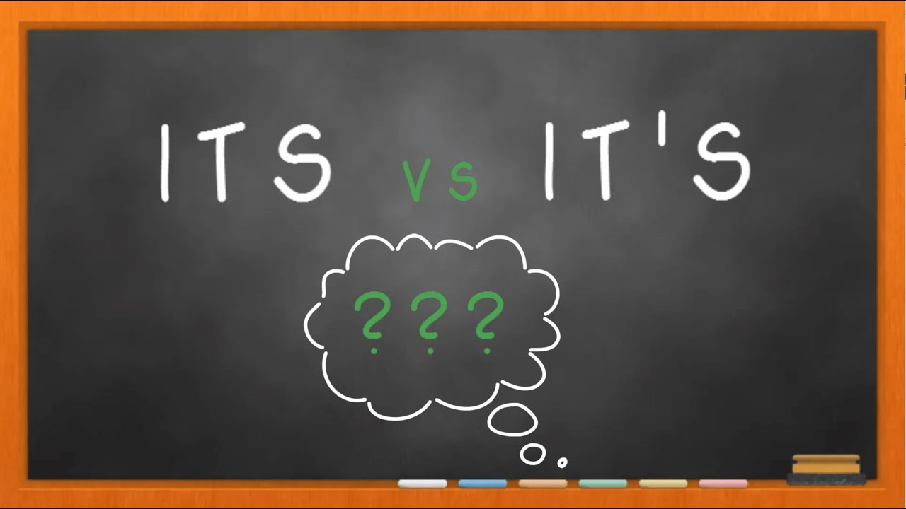 Its vs It's - Difference between Its and It's