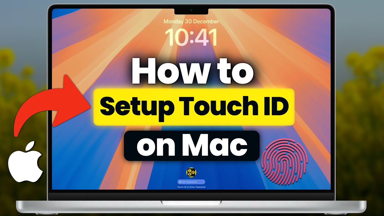 Как настроить Touch ID на Mac? Настройка и включение Touch ID для использования Touch ID на любом...