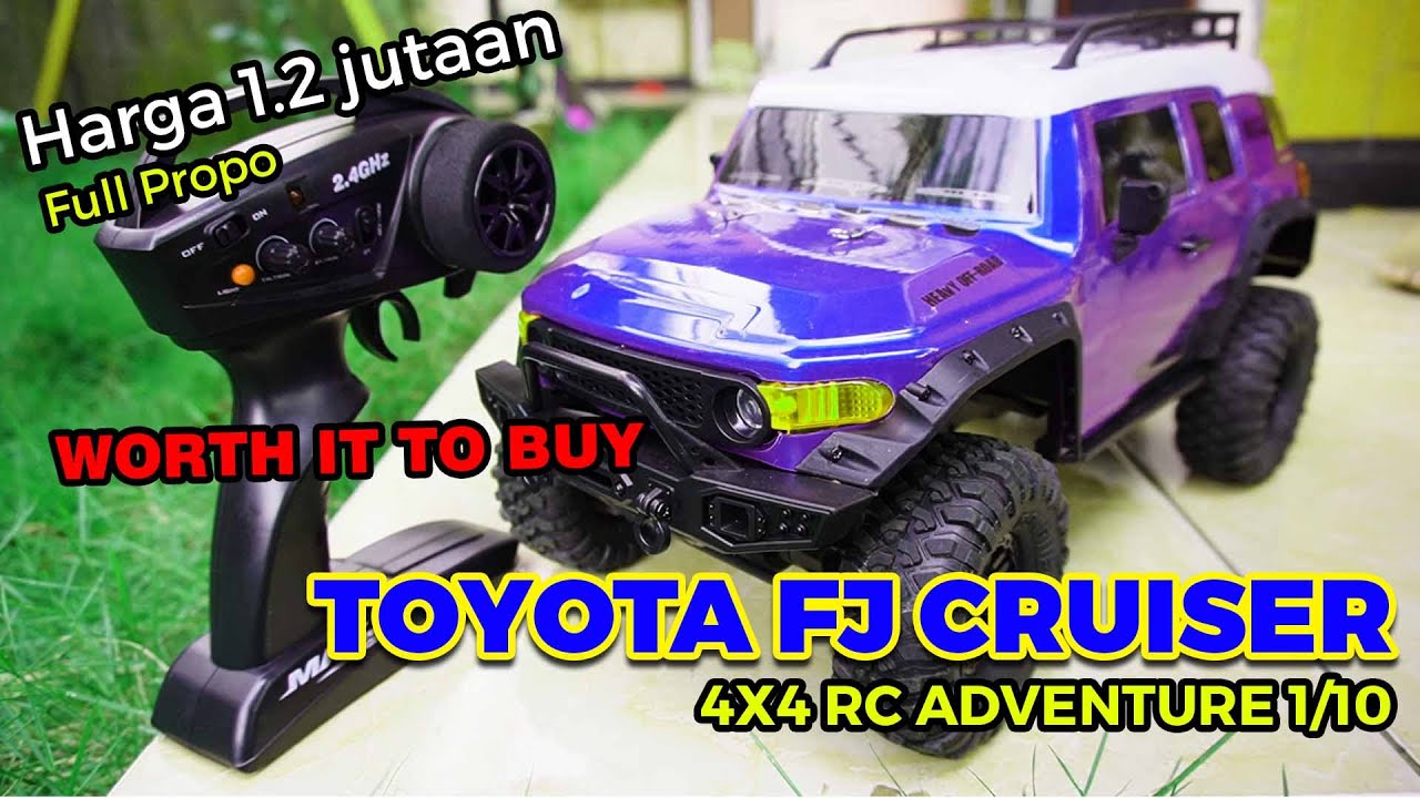 UNBOXING RC Adventure TOYOTA FJ CRUISER 4x4 HB-ZP1007 | HARGA 1.2 JUTAAN SANGAT COCOK UNTUK PEMULA