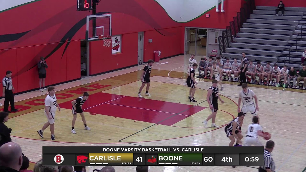 Boone Varsity Girls & Boys Basketball vs. Carlisle