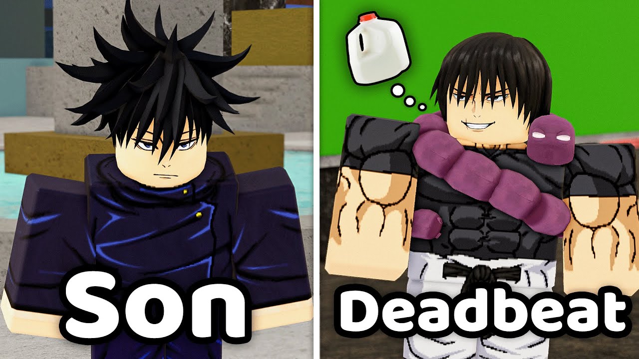 MEGUMI VARIANTS VS TOJI VARIANTS WAR IN JUJUTSU SHENANIGANS