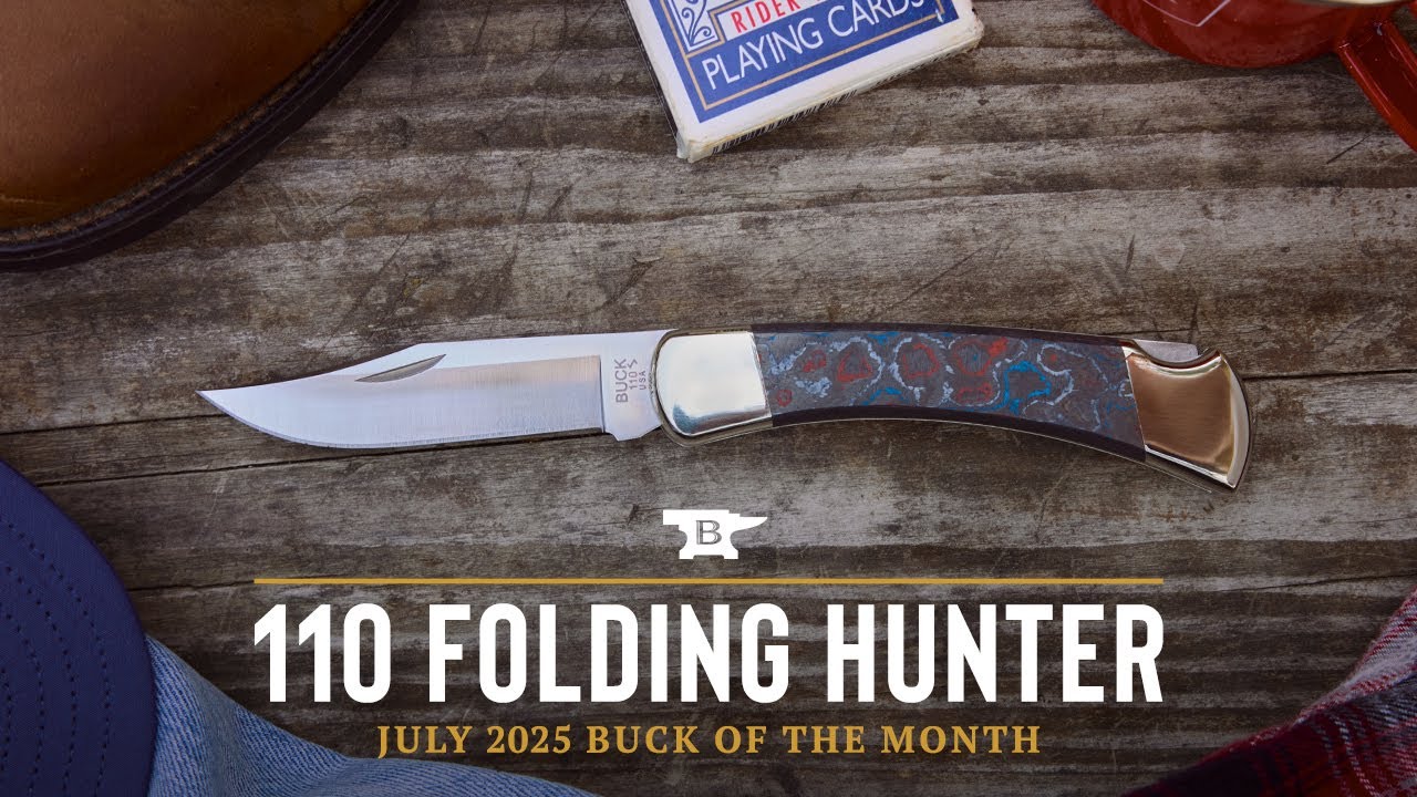 2025 July Buck of The Month: 110 Folding Hunter