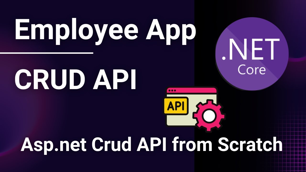 CRUD с использованием Asp.Net Core Web API | Asp.net CRUD API
