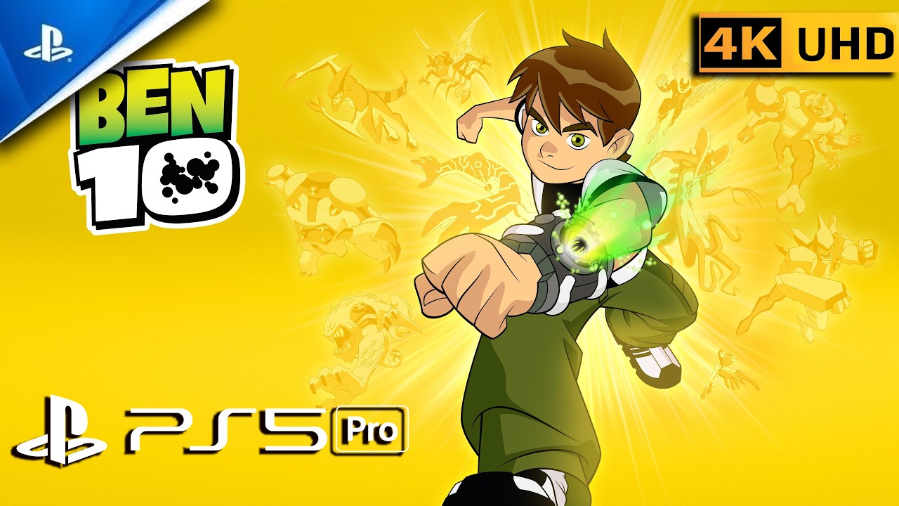 Ben 10: Protector of Earth - PS5 Pro Gameplay [4K 60FPS]