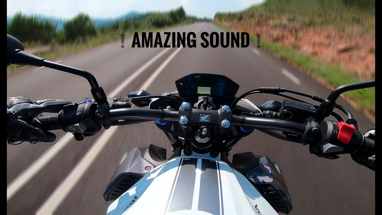 HONDA CB500F ONBOARD / POV | Pure Sound LeoVince (Ca la iaia - Montserrat) [RAW Onboard]