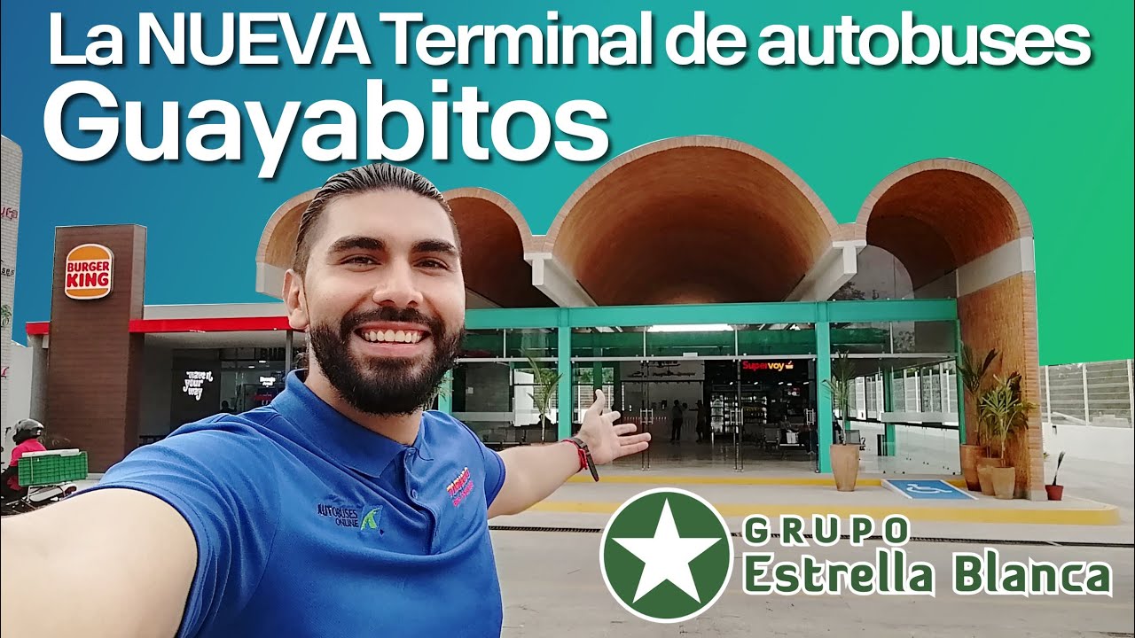 La NUEVA Terminal de Autobuses de GUAYABITOS, Nayarit.