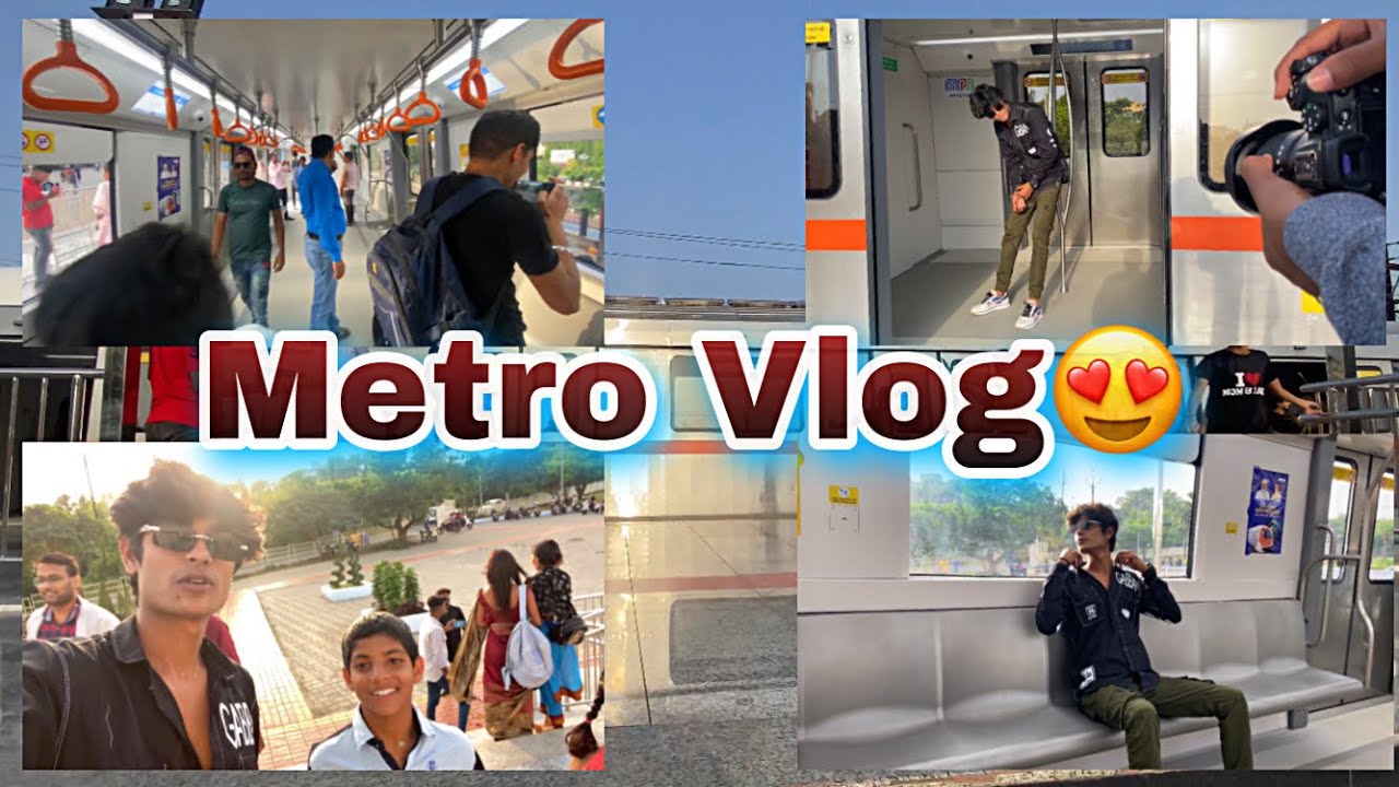 BHOPAL METRO🚆PHOTOSHOOT VLOG || PRASHANT21😎💫 || PRASHANTSEN |