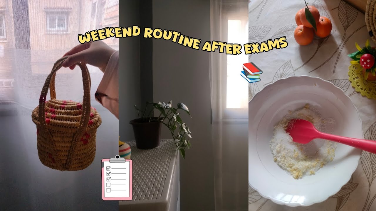 روتيـنــي في الويـكانــد بعــد لـأخـتــبـارات 🗒️📚