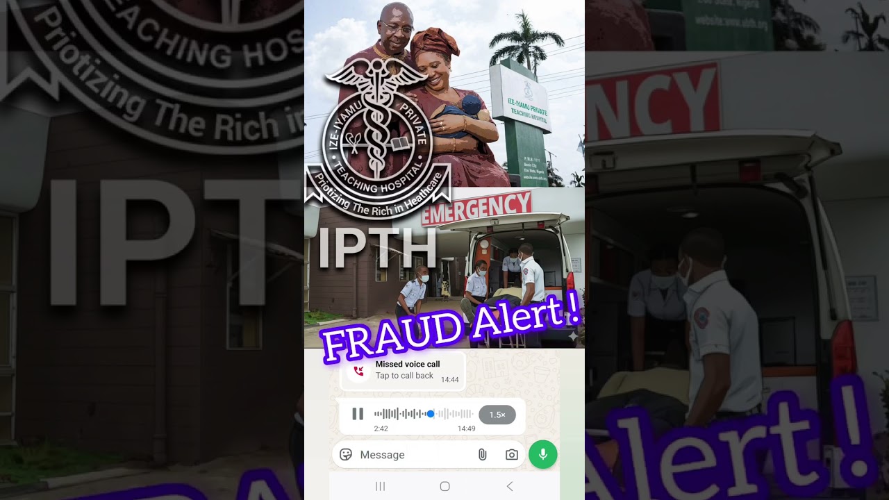 UBTH FRAUD ALERT 