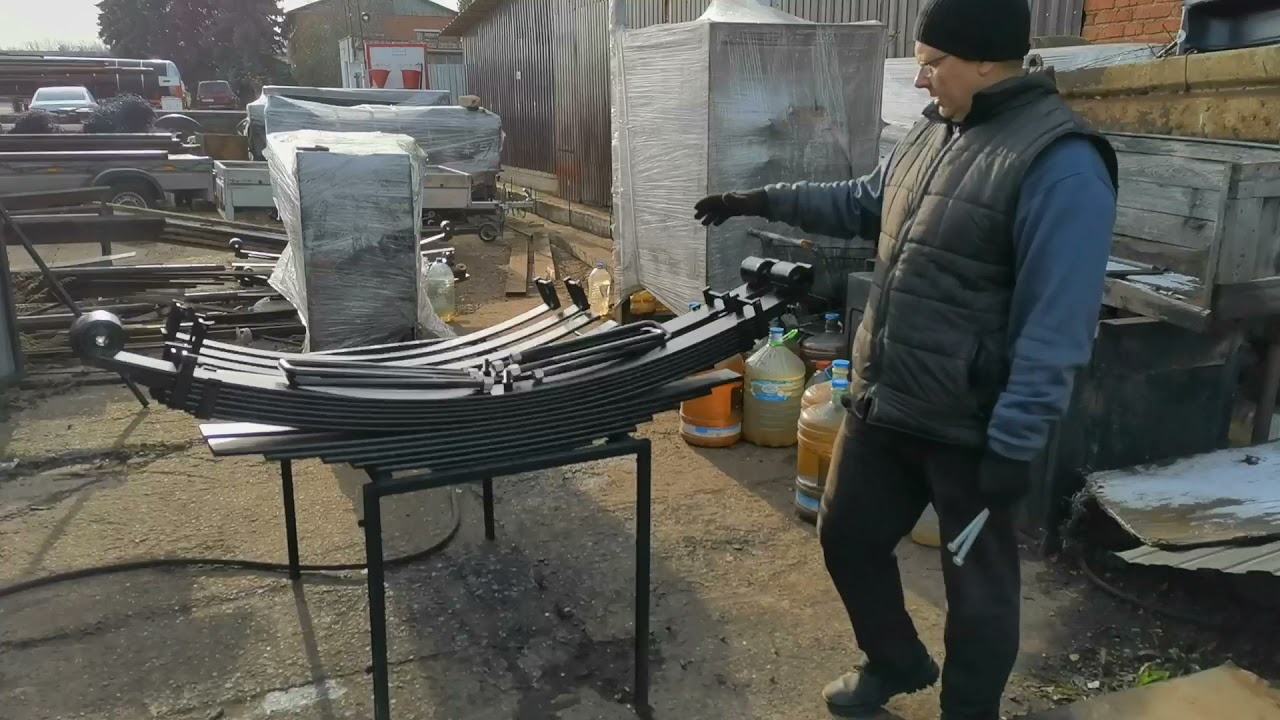 Усиленные рессоры Валдай. Комплект усиления.