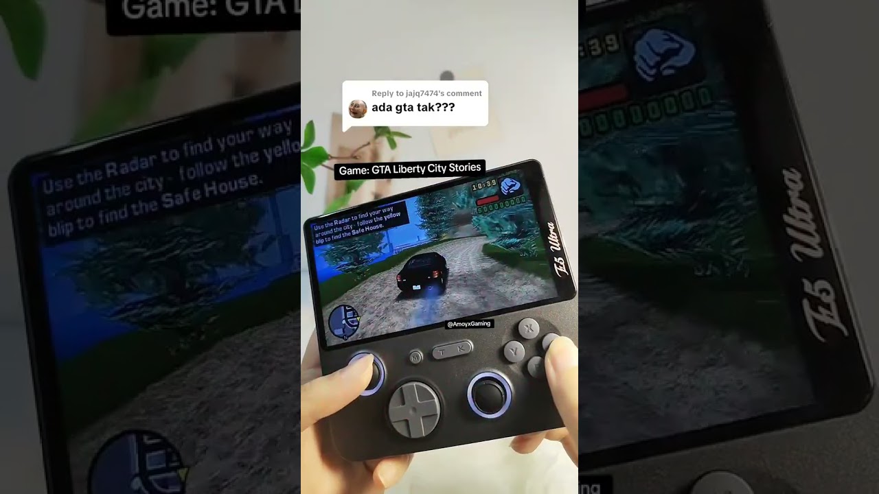 E5 Ultra Test Game GTA #e5ultra #handheld #gaming #fyp #retrogaming #playstation #andriod #retro