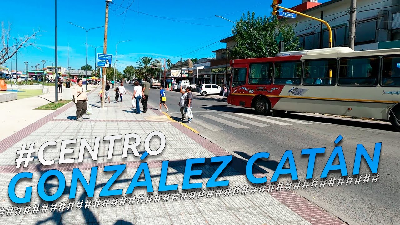 Recorriendo GONZÁLEZ CATÁN CENTRO | BUENOS AIRES | ARGENTINA | 4K Walking Tour VLOG