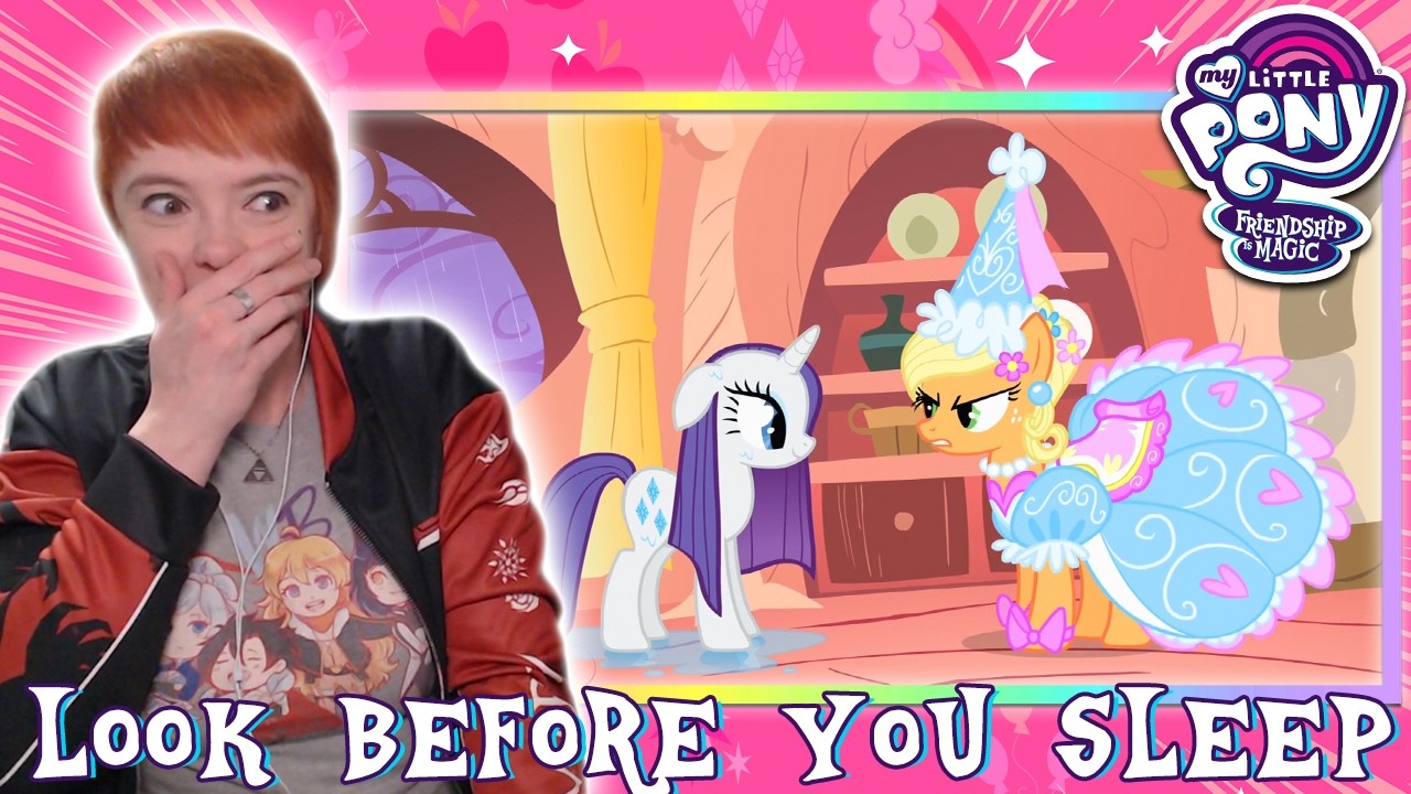 What Did She DO?!? My Little Pony (FiM): s1 ep 8: Look Before You Sleep Reaction