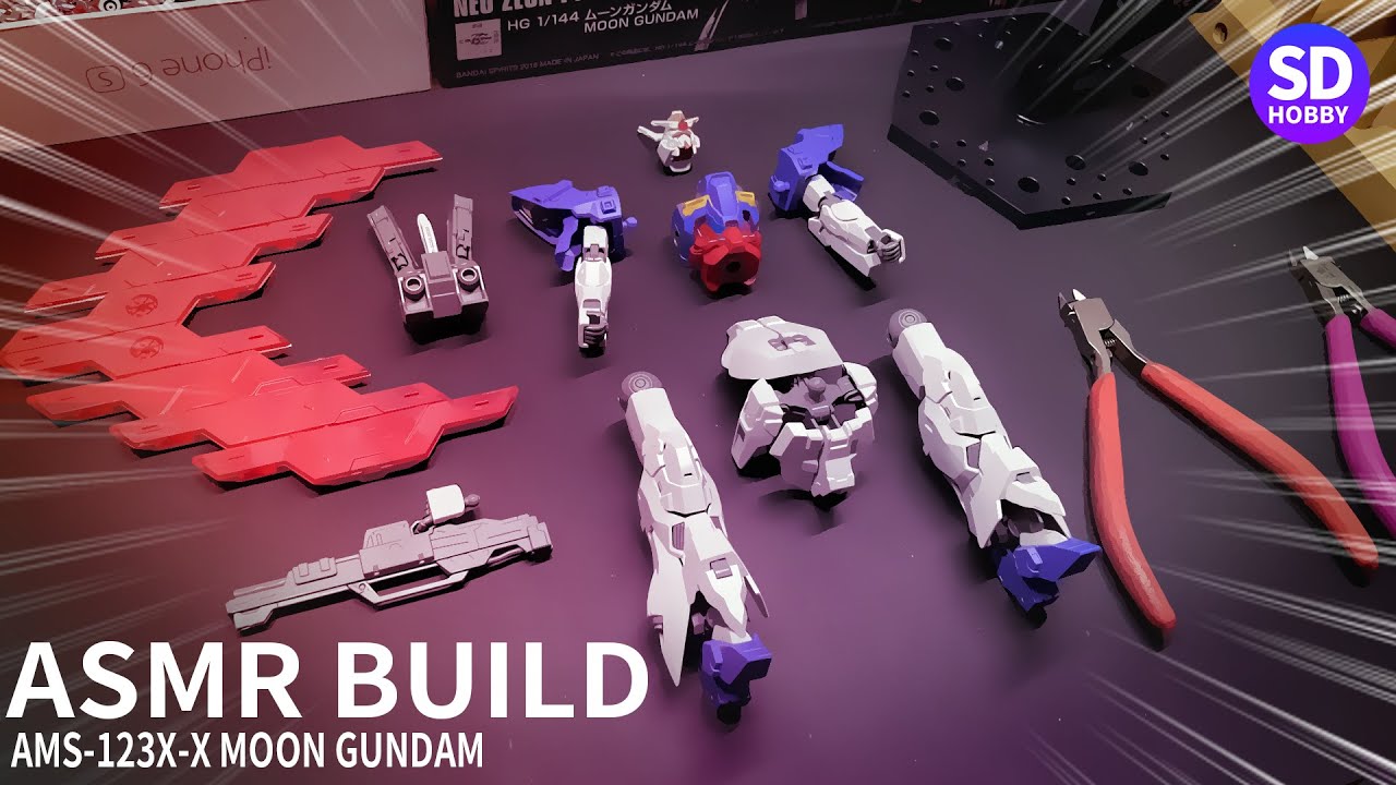 HGUC 1/144 문건담 빠른조립 MOON GUNDAM ASMR BUILD | gundam build | gundam asmr | gunpla asmr | Gunpla