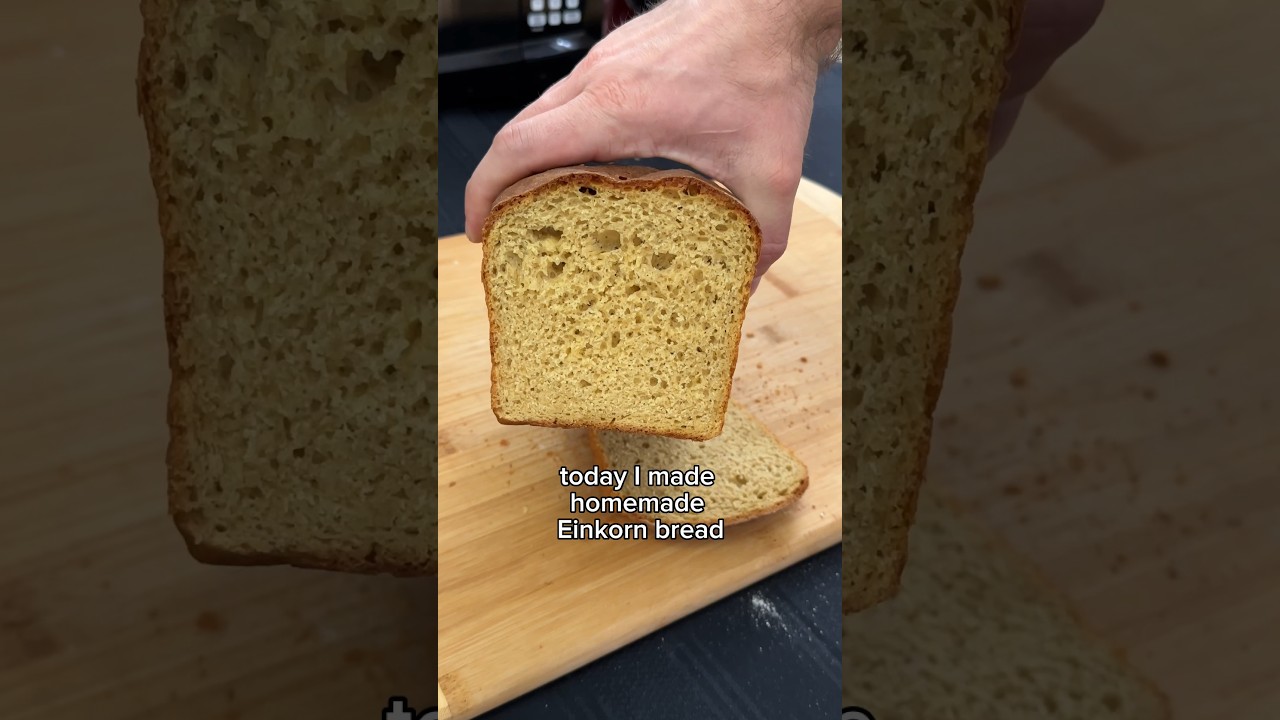 Einkorn bread recipe #homemade #recipe #bread