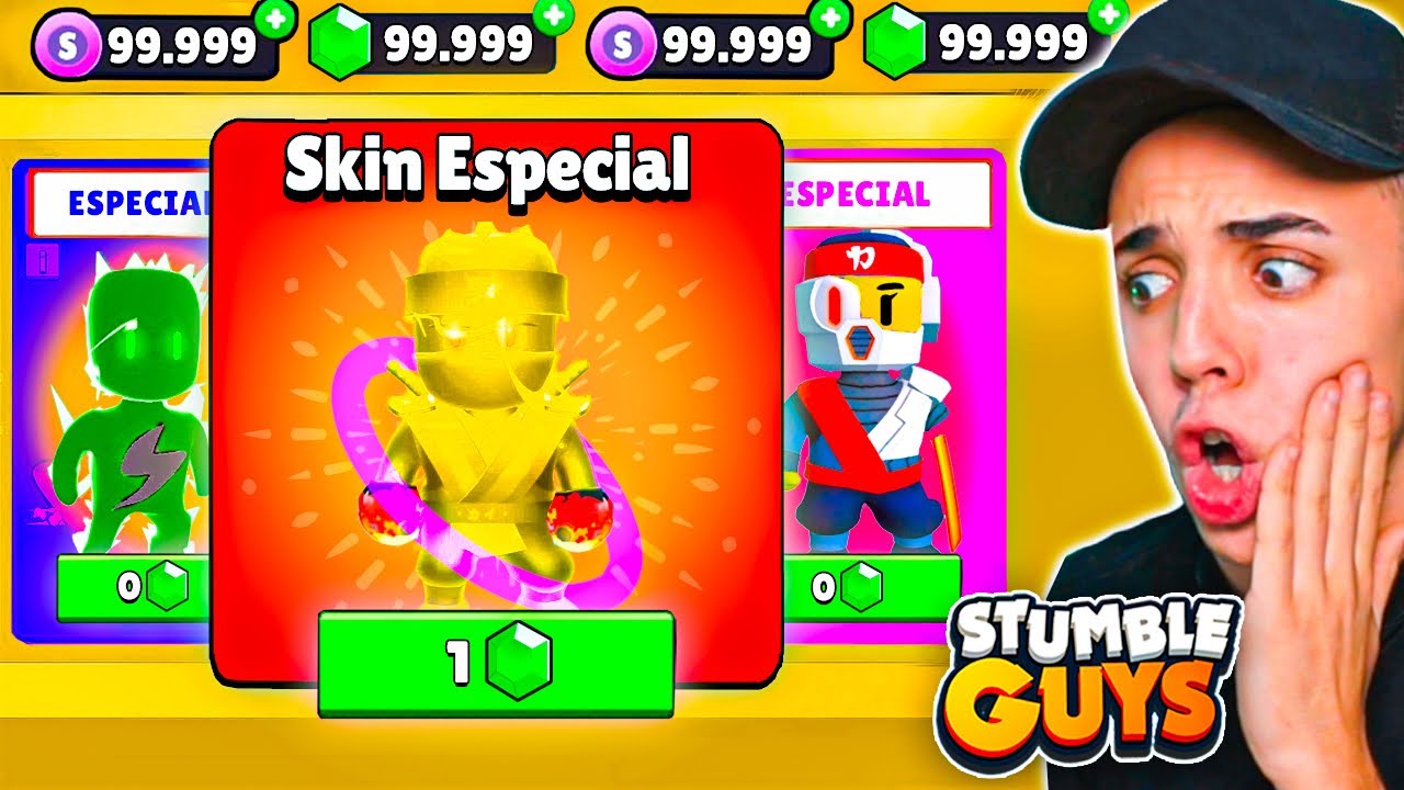 La MEJOR RULETA de TODO STUMBLE GUYS 100% ESPECIAL!!😱