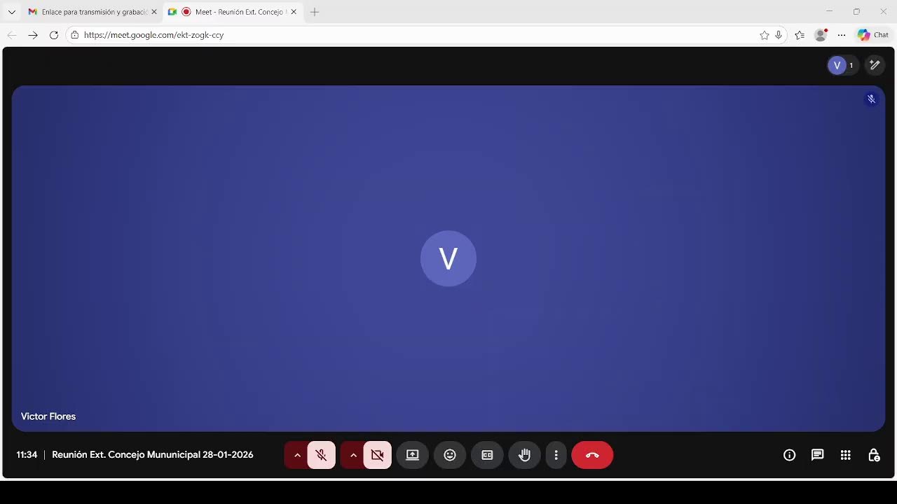 Emisión en directo de Transparencia Visviri