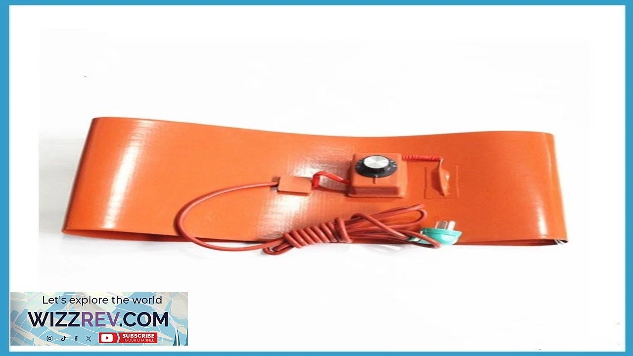 1200W Silicone Heater Thermal Guitar Side Bending Heating Pad & Controller New