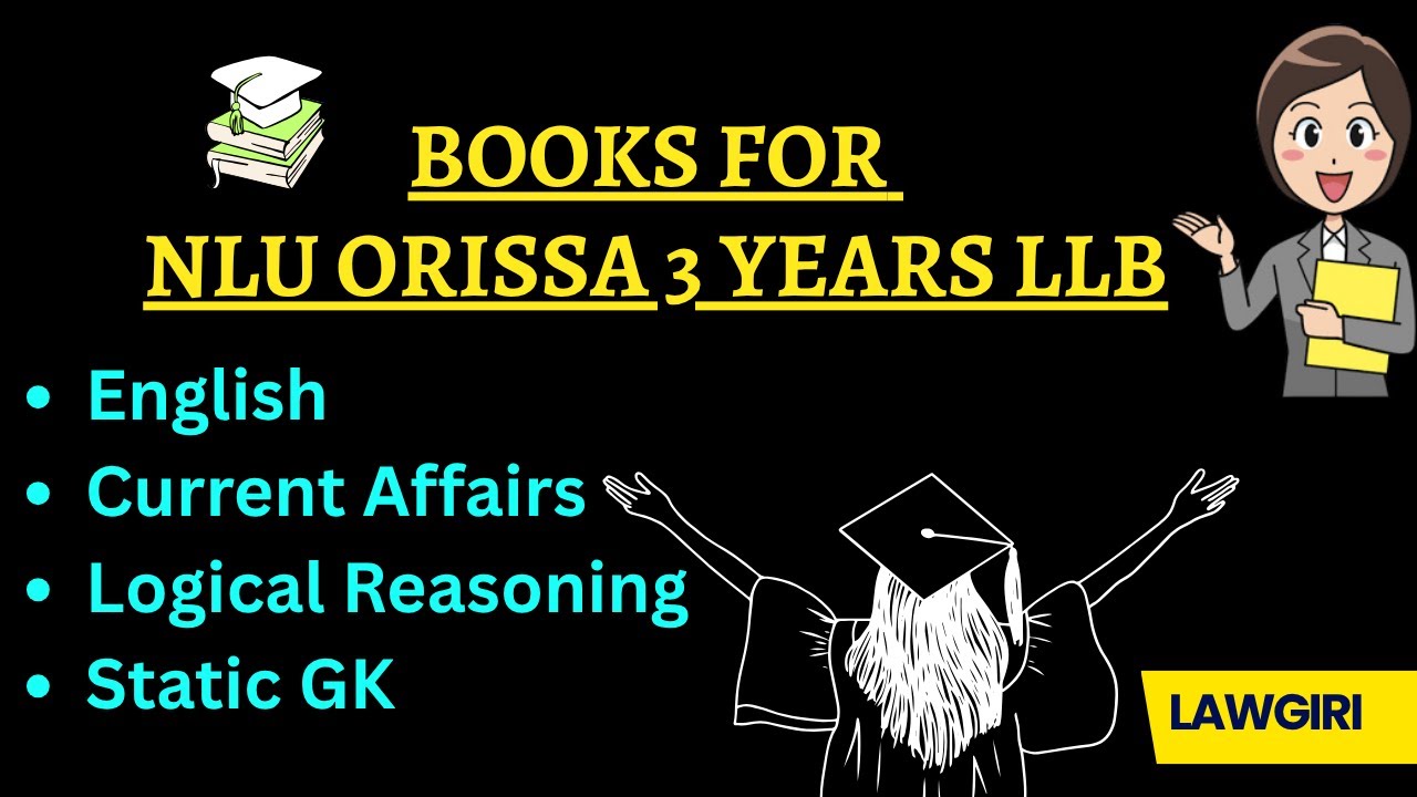NLU Orissa 3 years LLB Book List|Which books to study from NLU Odisha LLB Exam|how to study?