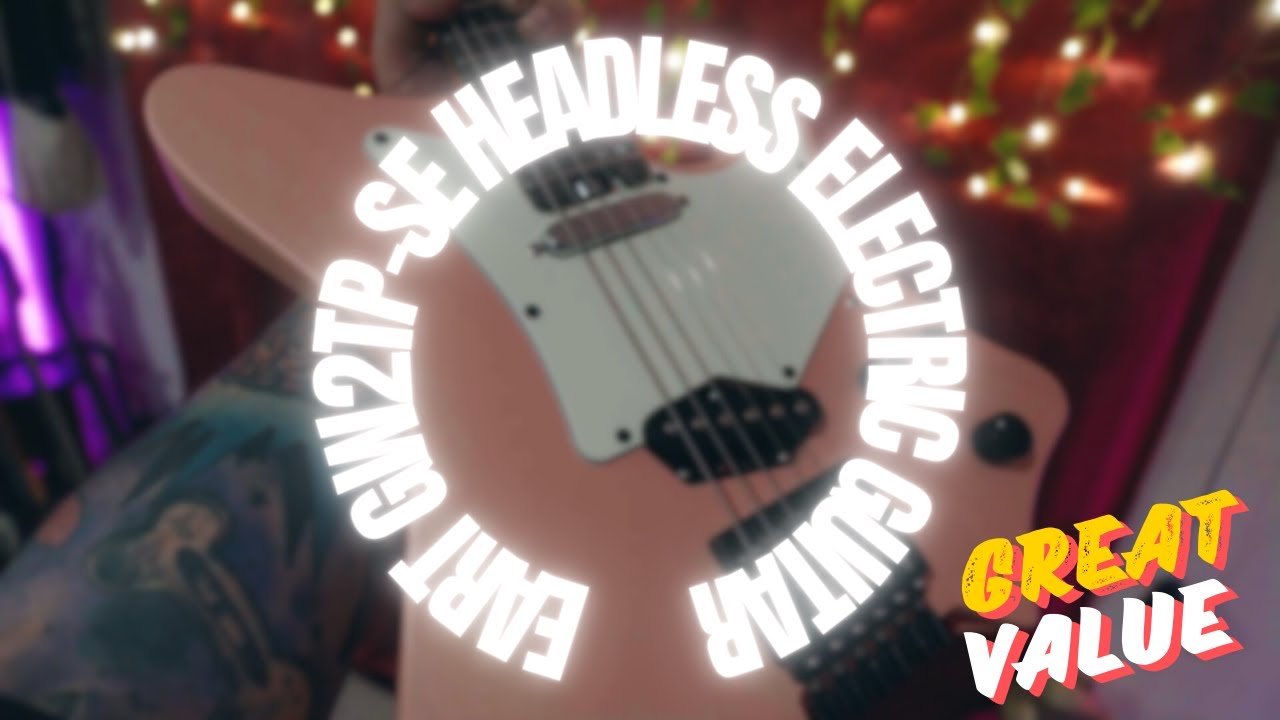The EART GW2TP-SE Is An Amazing Budget Headless Electric Guitar!