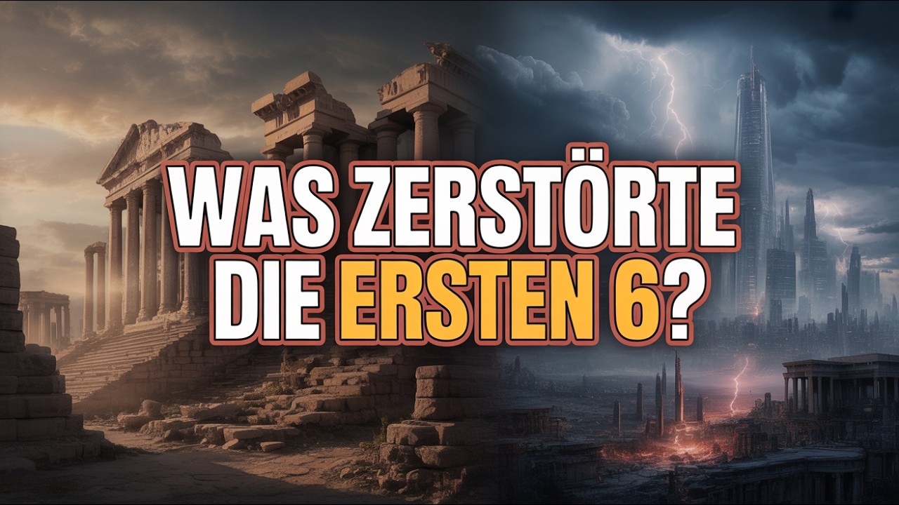 Wir sind die 7. Zivilisation — Was zerstörte 1-6? | Geschichte zum Schlafen