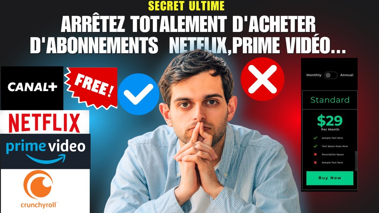 Comment Avoir Netflix Gratuit et Amazon Prime Free pour Regarder Films et S&eacute;ries en Illimit&eacute; !