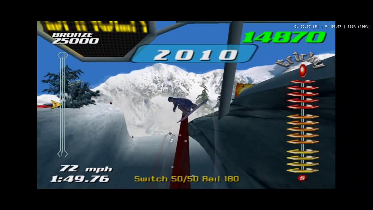 ssx tricky live showoff in garibaldi!