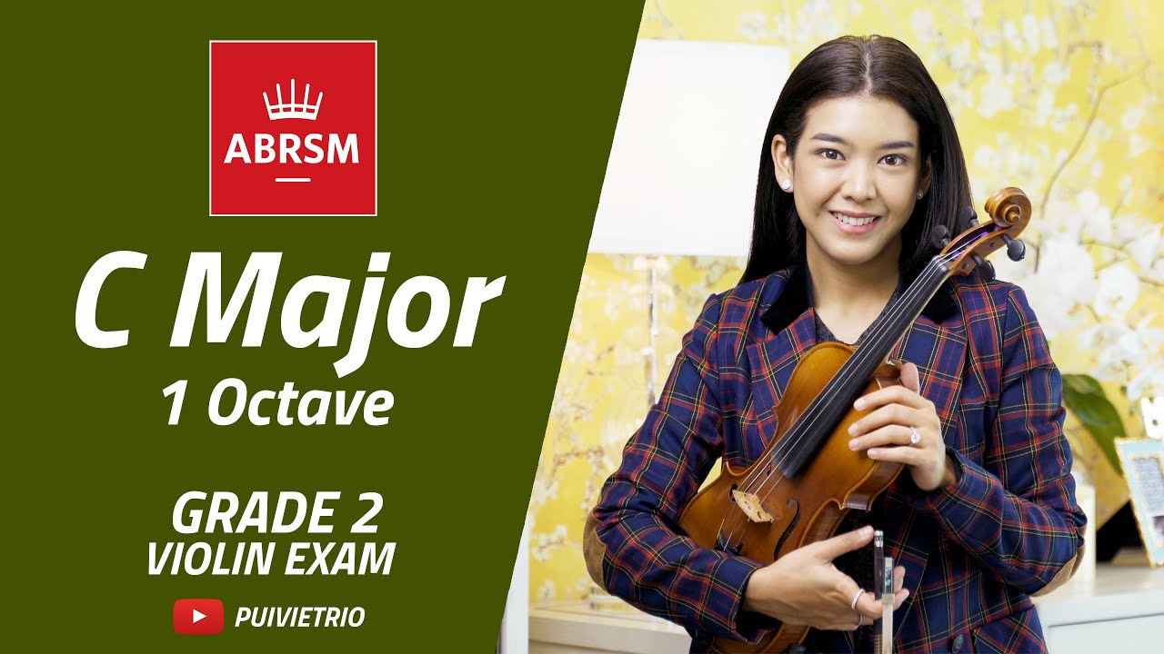 ABRSM : Grade 2 | C Major - 1 Octave | Scale & Arpeggio | Violin Exam