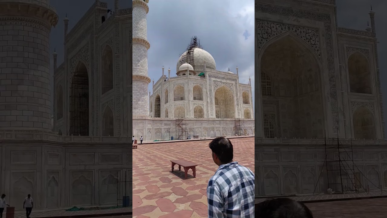 Pyar hamara amar rahega🌹 #Taj Mahal #mumtaj#Sah jahah#explore #beautiful🤟 #like 👍#love❣️ #comment
