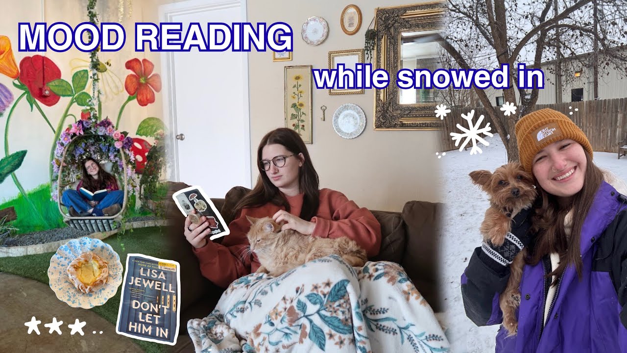 mood reading while stuck inside ❄️📚☕️