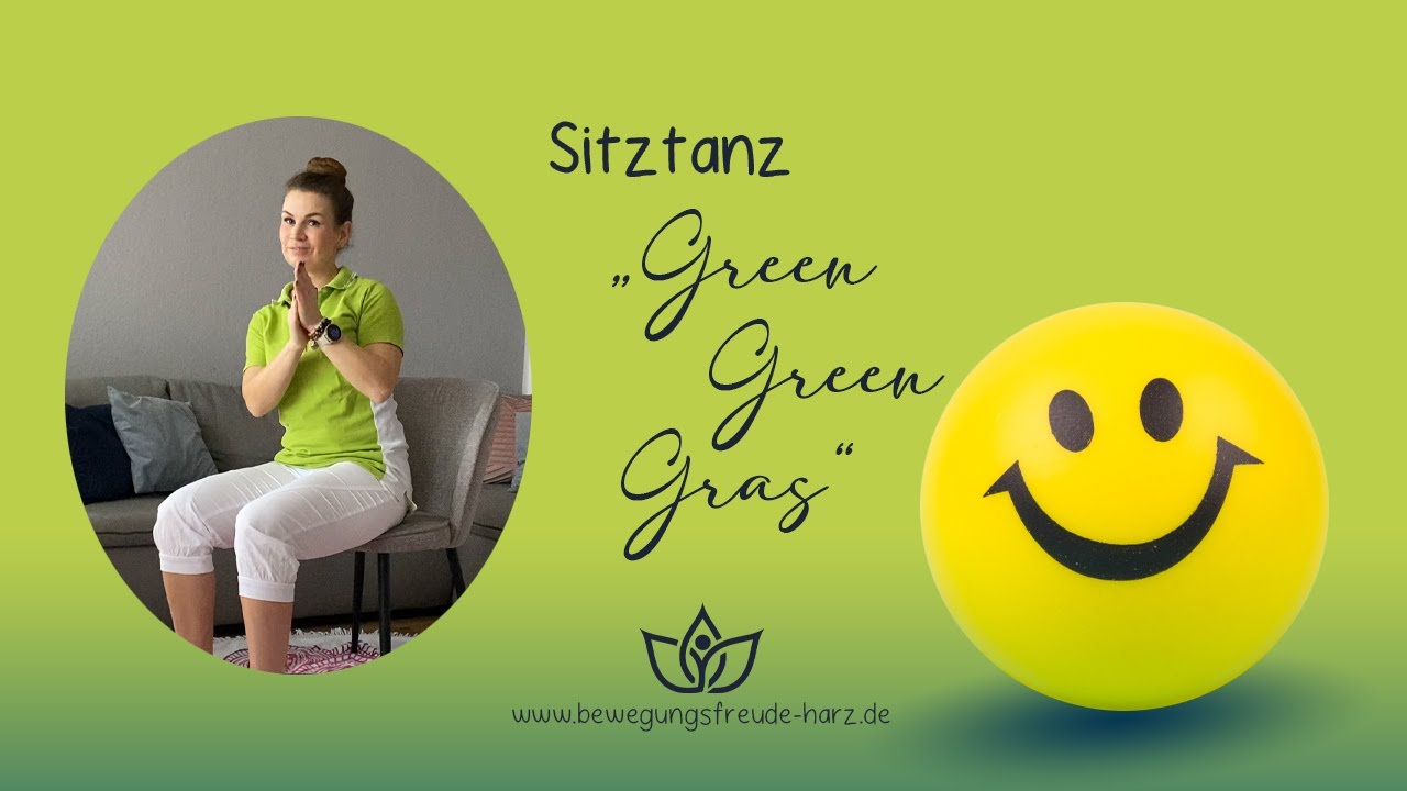 Sitztanz - Tutorial / Anleitung "Green Green Gras" von George Ezra
