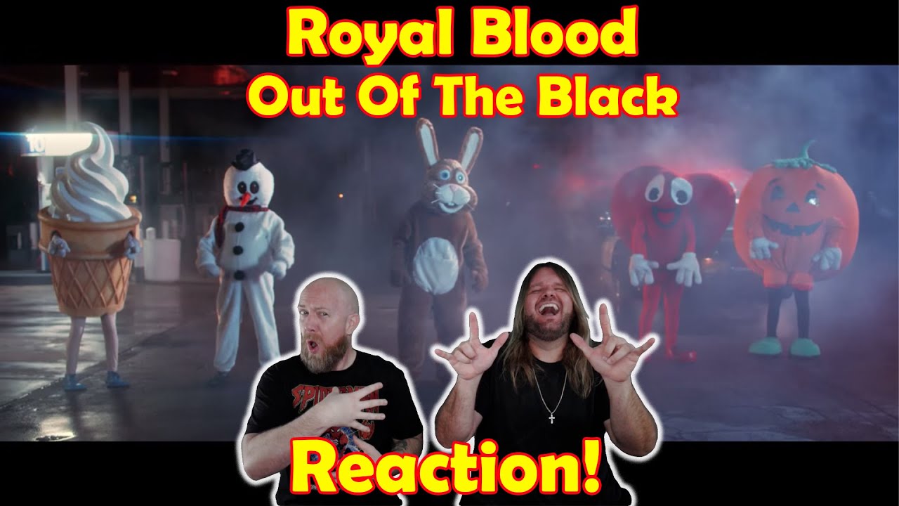 Musicians react to hearing Royal Blood - Out Of The Black (Official Video)!