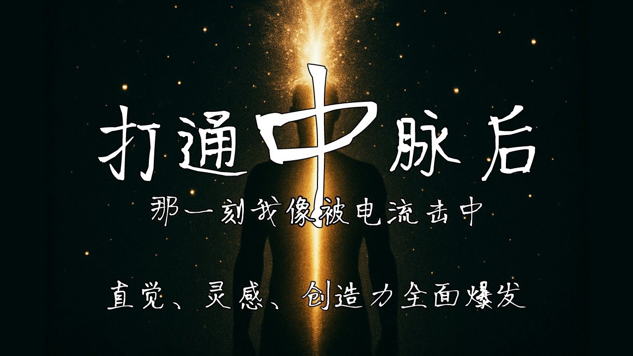從人到神的橋梁，一旦中脈開啟，你將不再一樣，回家的路。