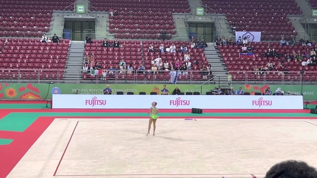 Geovanna Santos (BRA) Clubs Q - World Championships Sofia 2022