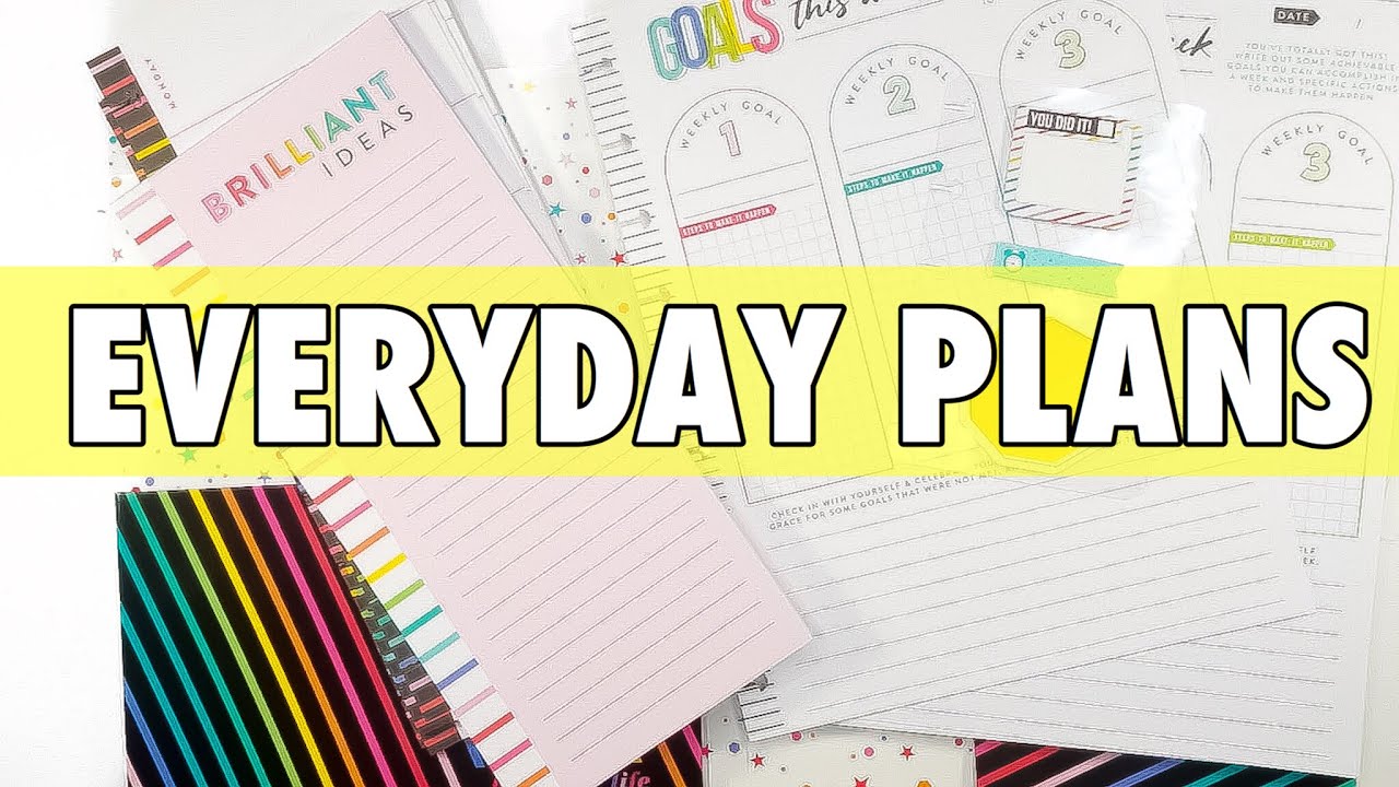 NEW RELEASE HAPPY PLANNER EVERYDAY PLANNER LINE ACCESSORIES UNBOXING | PLANNER COMPANION + STICKERS