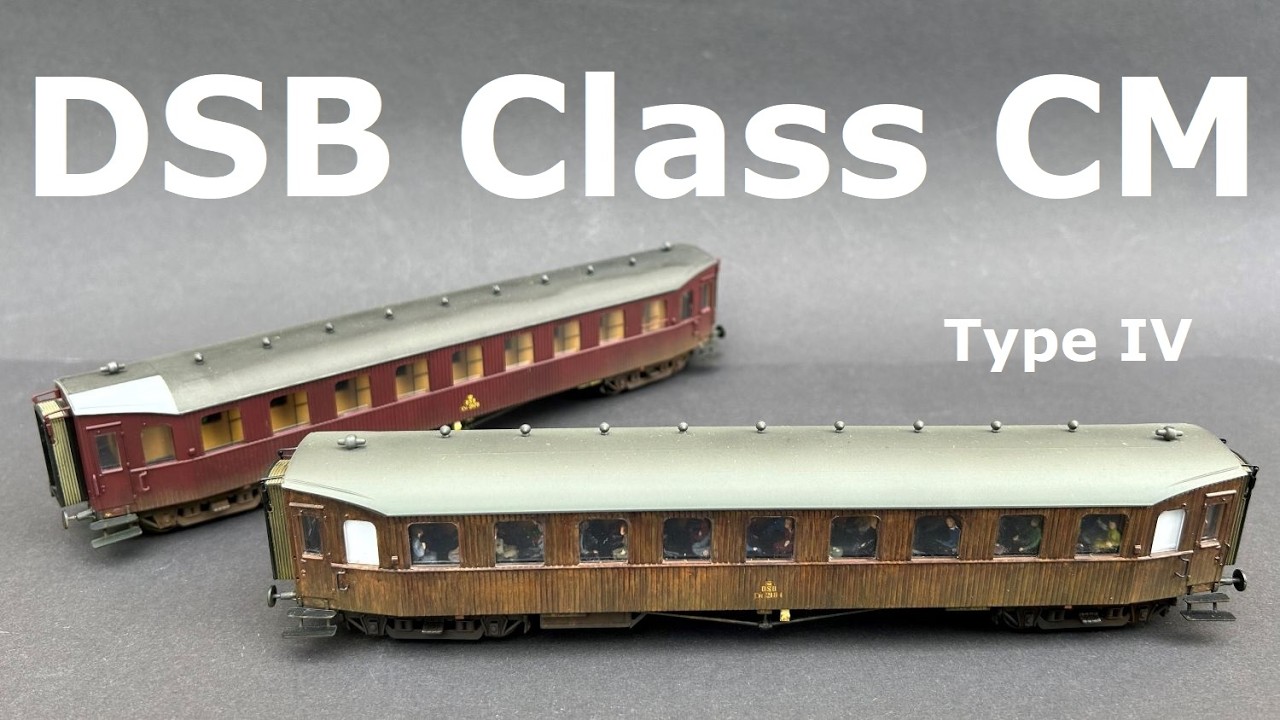 Модель DSB класса CM (IV) от Hobbytrade — распаковка и имитация износа.