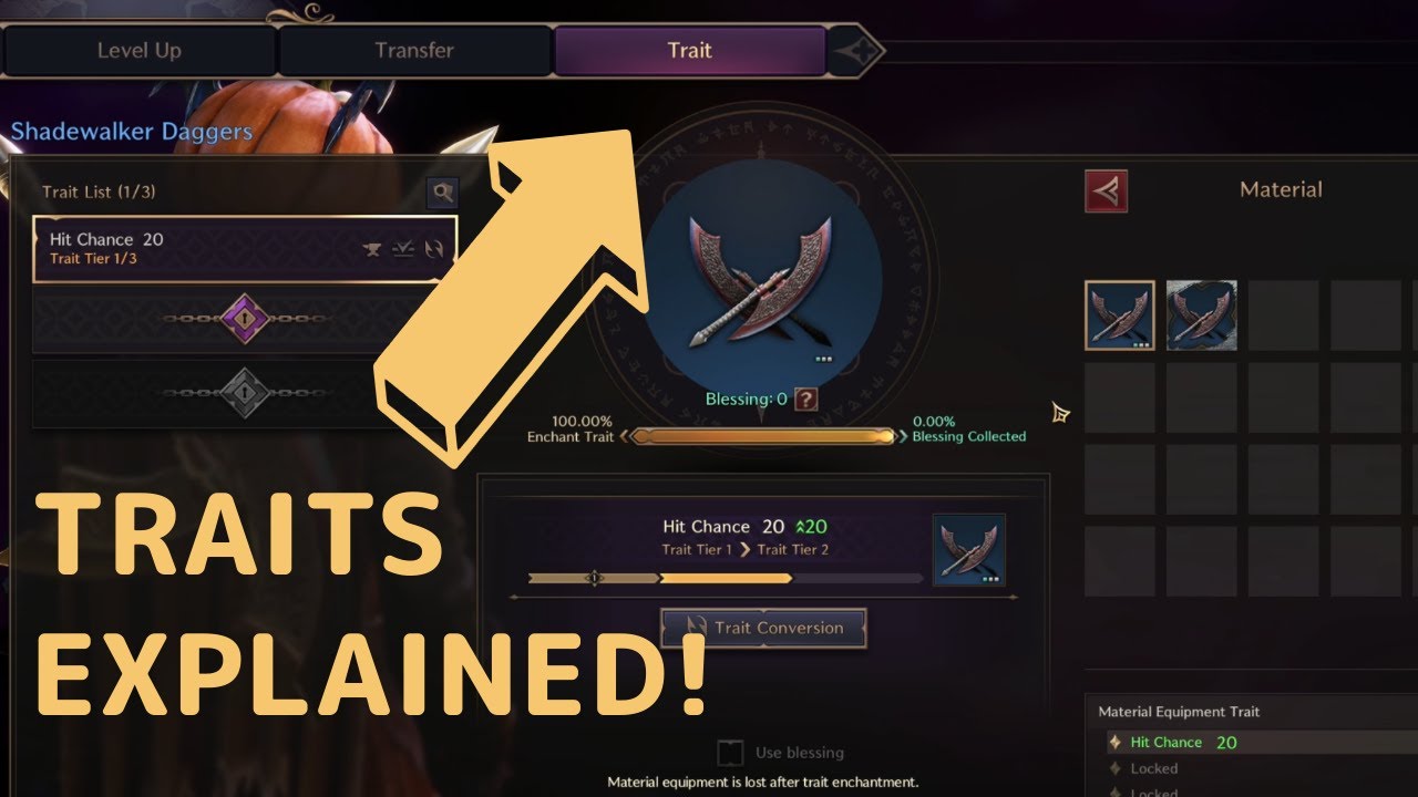 Throne and Liberty - Traits Explained! Guide!