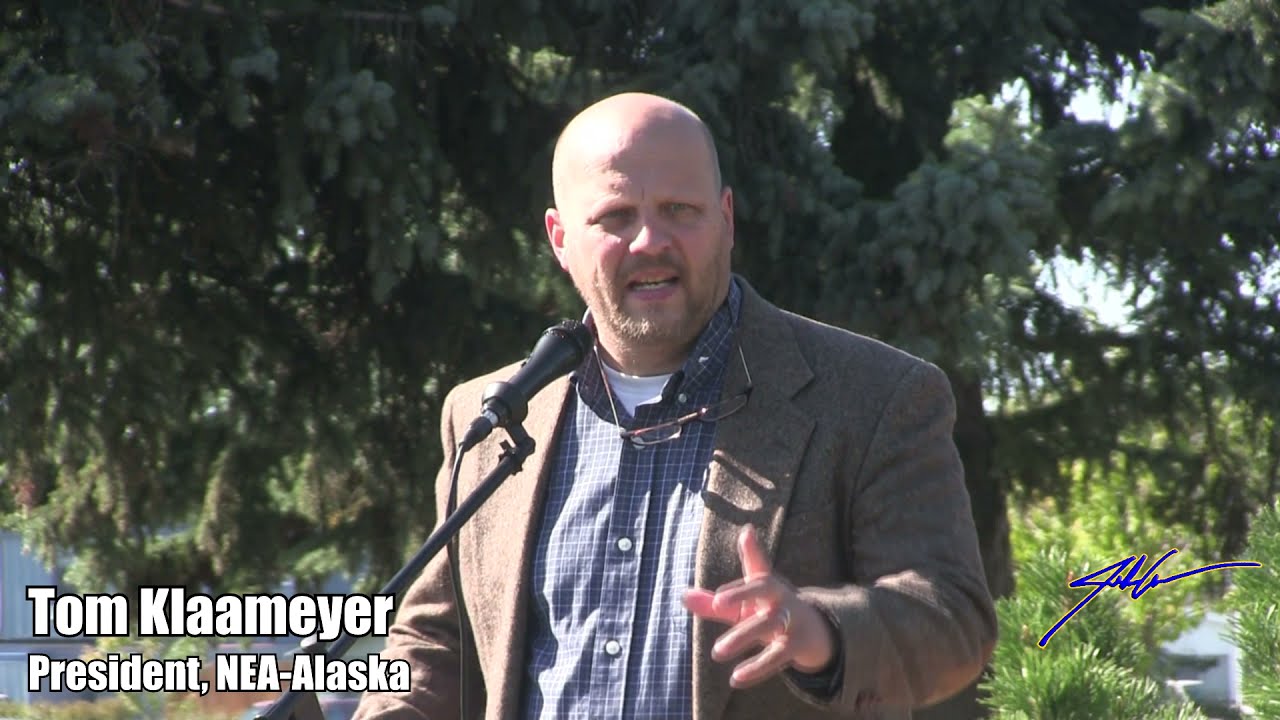 Anchorage Truth in Education Rally: Tom Klaameyer